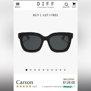 DIFF Eyewear - Carson Polarized Sunglasses